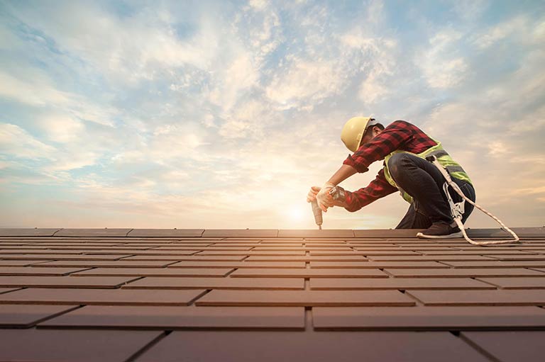 Home Solar Shingles Installed